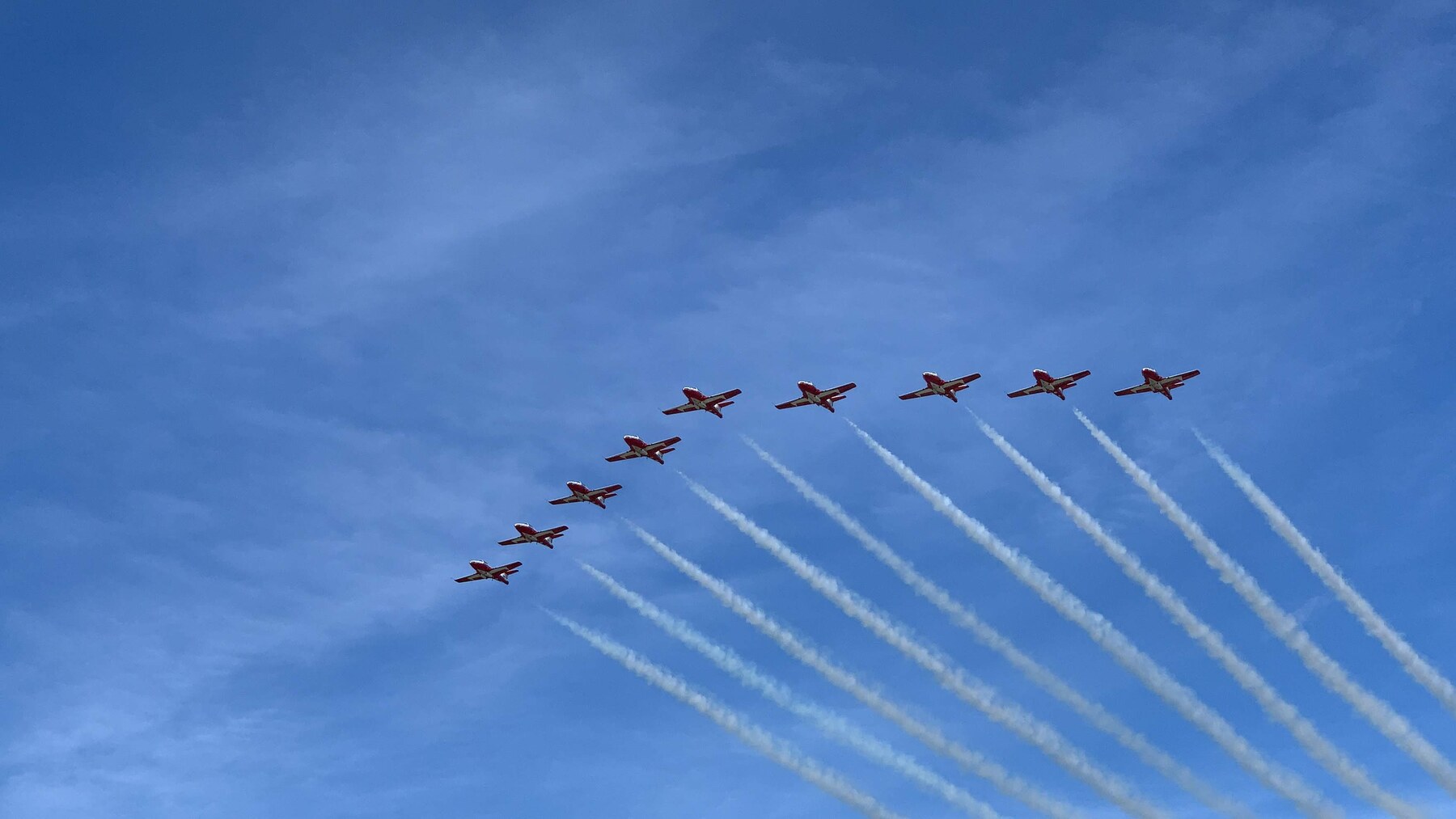 Canadian Forces Snowbirds, 9-ship echelon