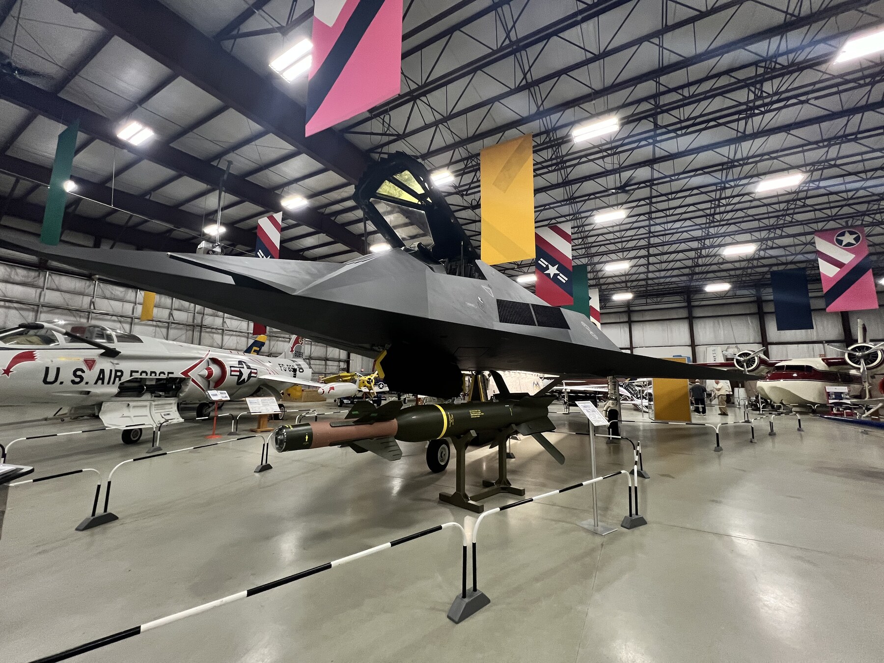 F-117 Nighthawk, three-quarter