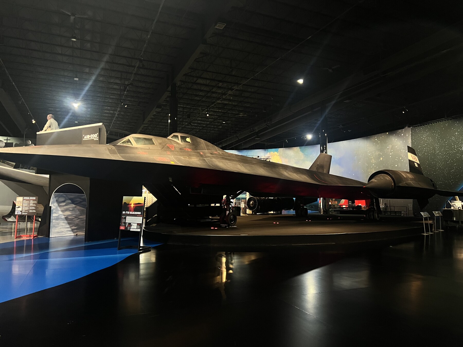 SR-71 trainer, wide