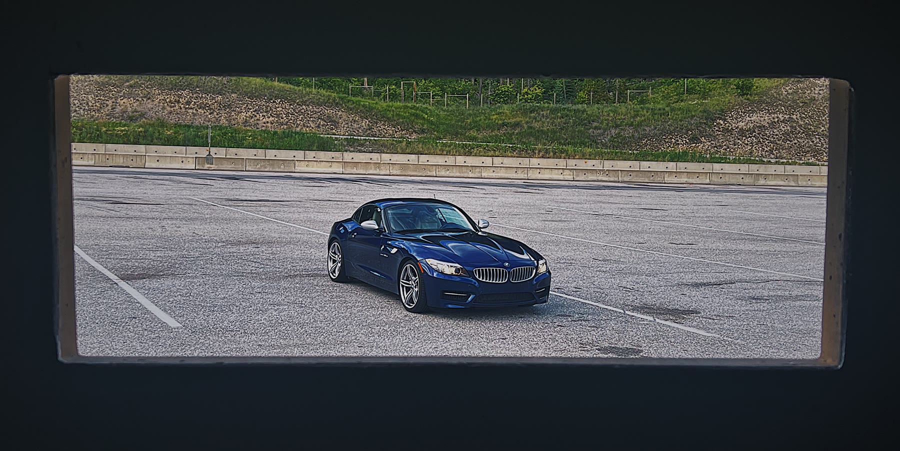 BMW Z4 framed composition