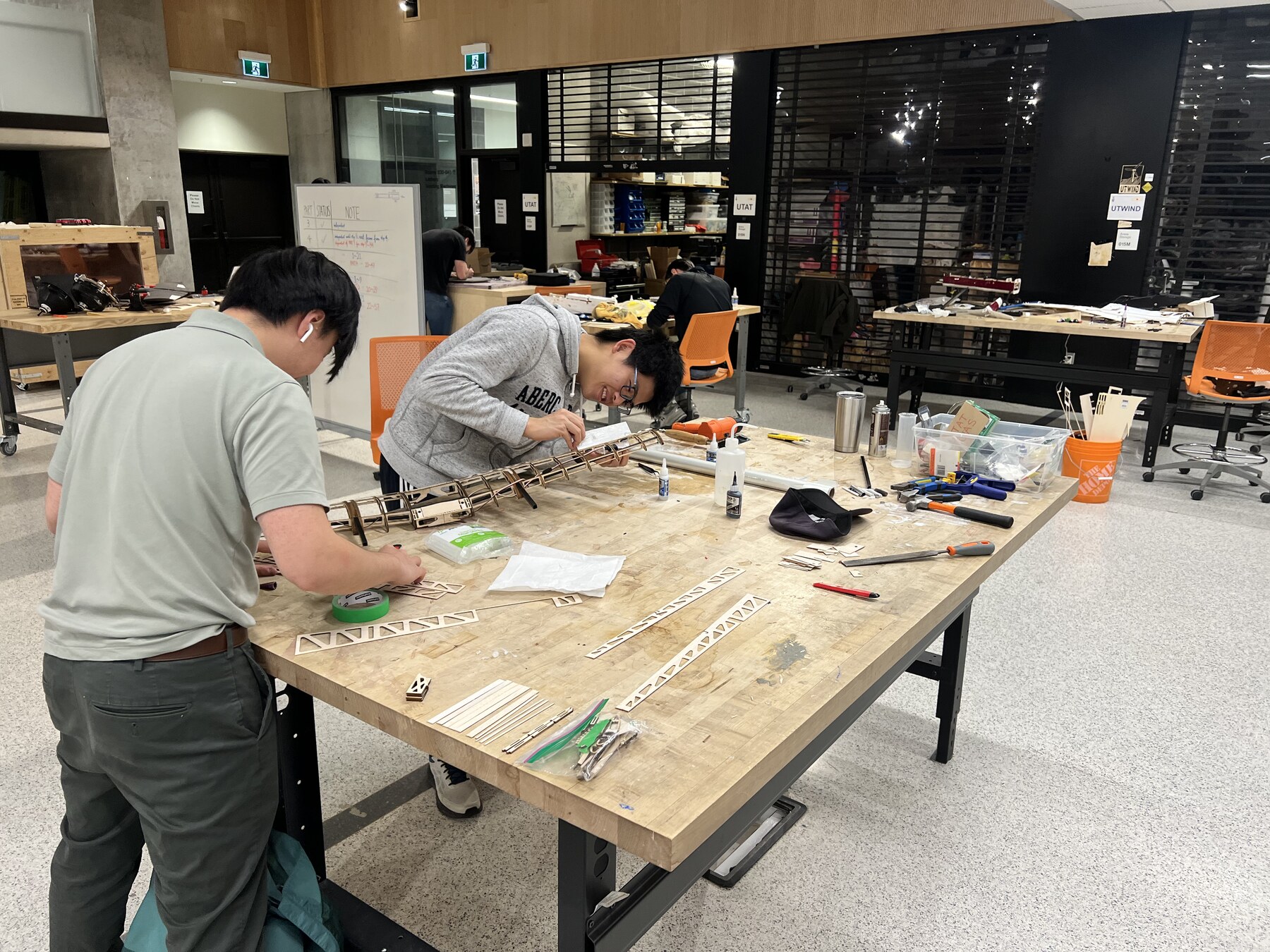 Stratus tiltrotor build at the bench