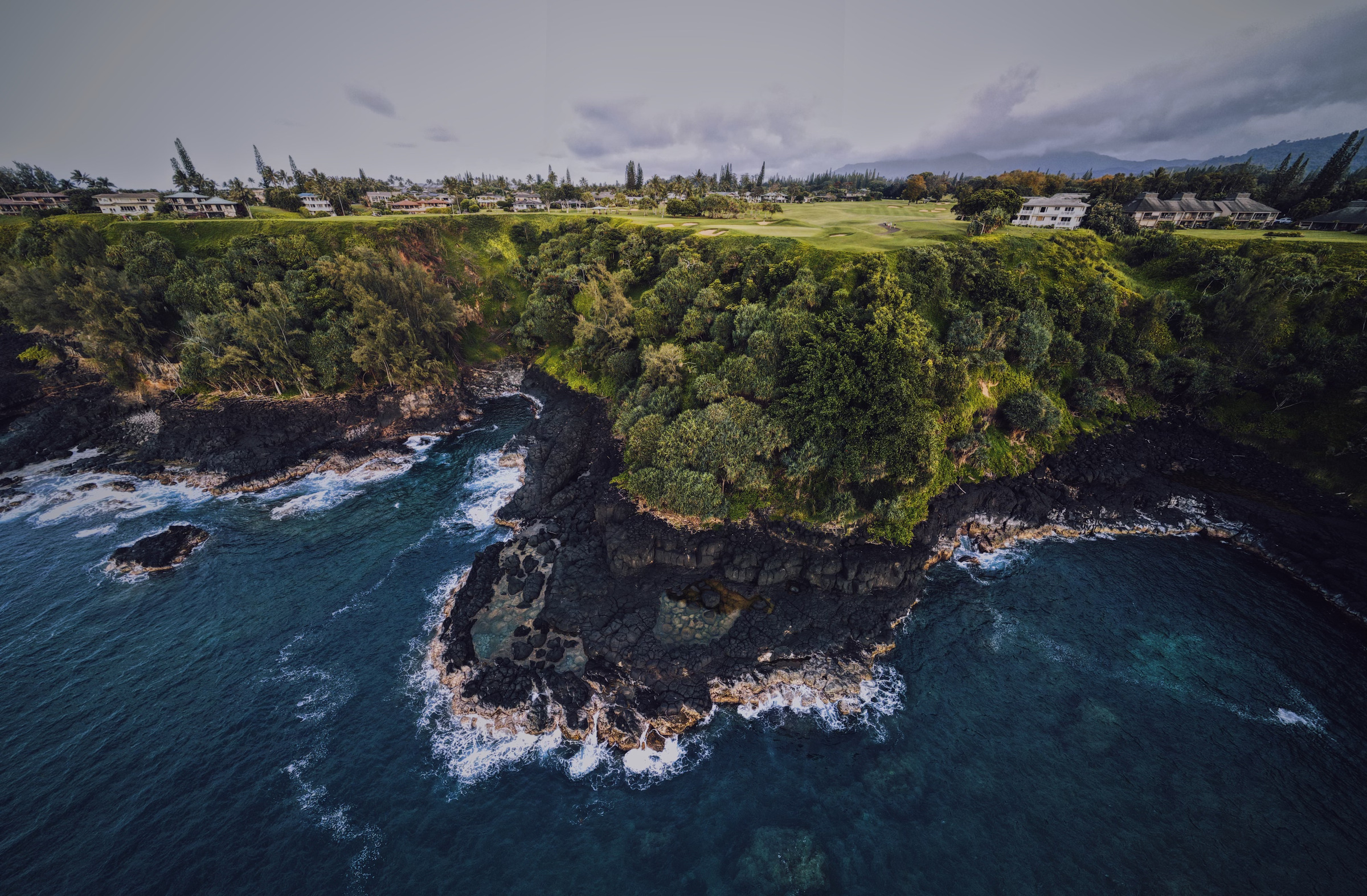 Volcanic cliffs, Kauai